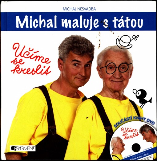 Michal maluje s tátou: učíme se kreslit