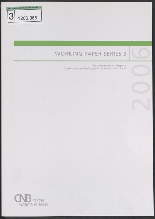 Cross-border lending contagion in multinational banks