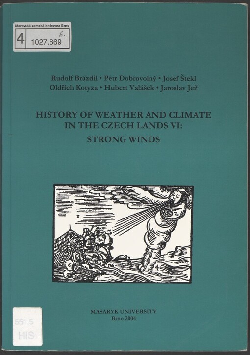History of weather and climate in the Czech Lands