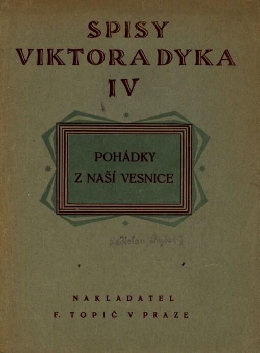 Pohádky z naší vesnice 1904-1910