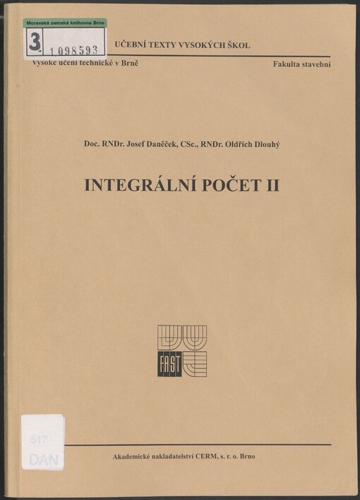 Integrální počet II