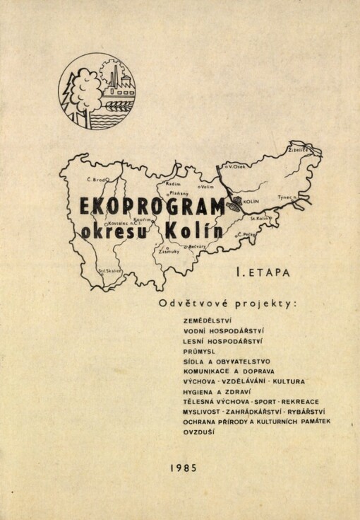 Ekoprogram okresu Kolín: 1. etapa