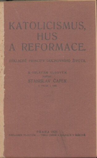 Katolicismus, Hus a reformace: základní principy duchovního života