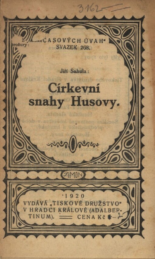 Církevní snahy Husovy