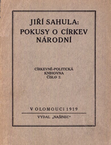 Pokusy o církev národní