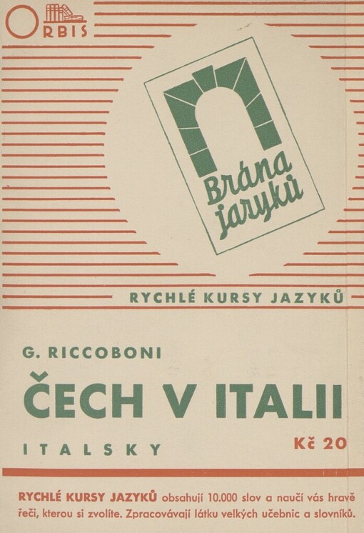 Čech mezi Italy: (italsky)