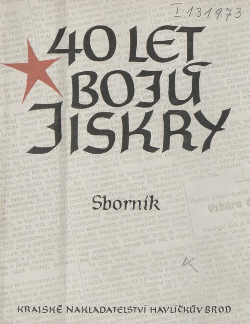40 let bojů Jiskry: Sborník