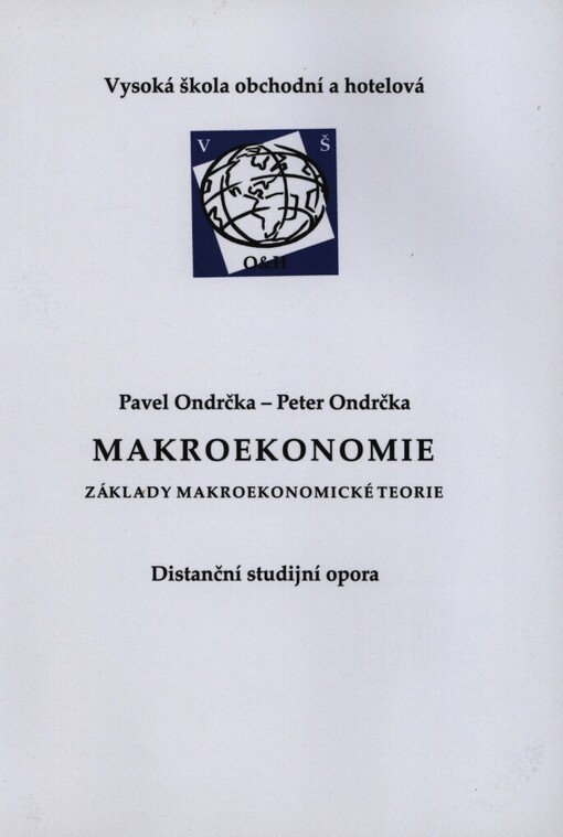 Makroekonomie: distanční studijní opora