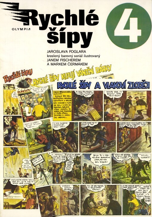 Rychlé šípy: kreslený barevný seriál, 4