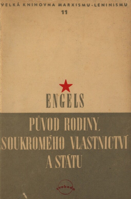 Původ rodiny, soukromého vlastnictví a státu