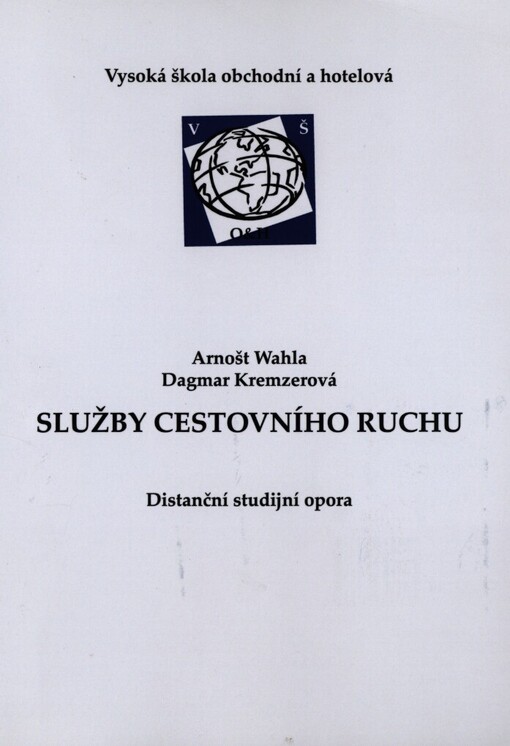 Služby cestovního ruchu: distanční studijní opora