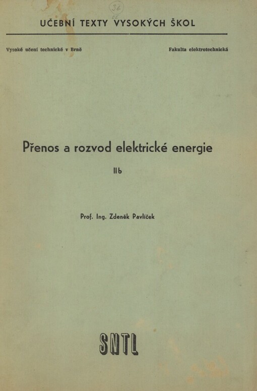 Přenos a rozvod elektrické energie