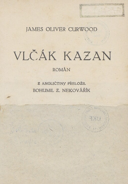 Vlčák Kazan: román