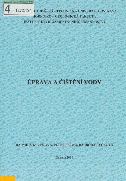 Úprava a čištění vody