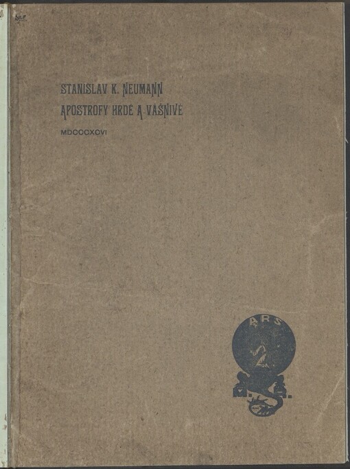 Apostrofy hrdé a vášnivé: básně