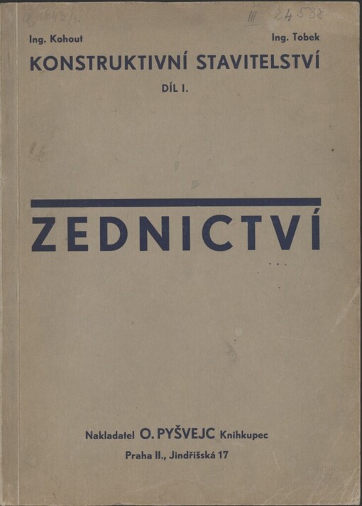 Konstruktivní stavitelství: pro školní potřebu a stavitelskou praksi