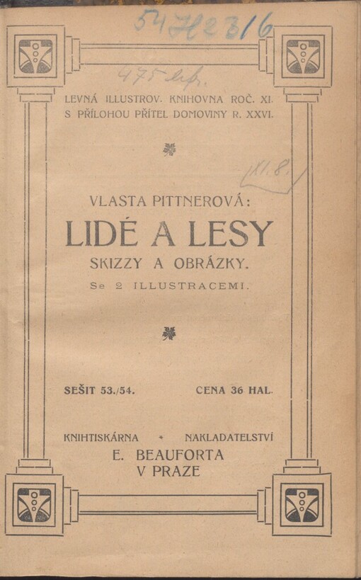 Lidé a lesy: skizzy a obrázky