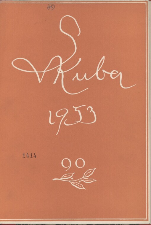 Lid slovanských zemí v obrazech Ludvíka Kuby: Katalog k výstavě poř. k umělcovým 90. narozeninám ... od června do září 1953