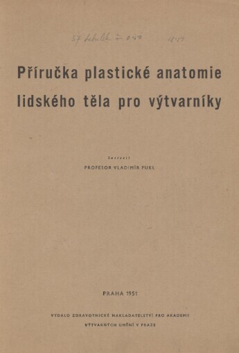 Příručka plastické anatomie lidského těla pro výtvarníky