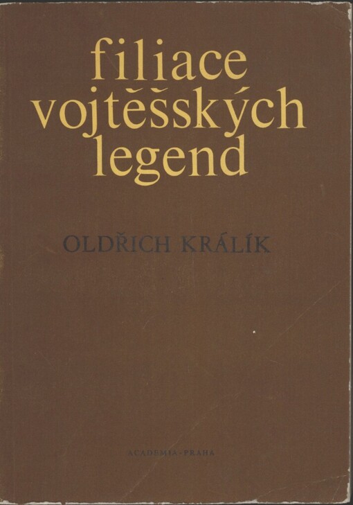 Filiace vojtěšských legend