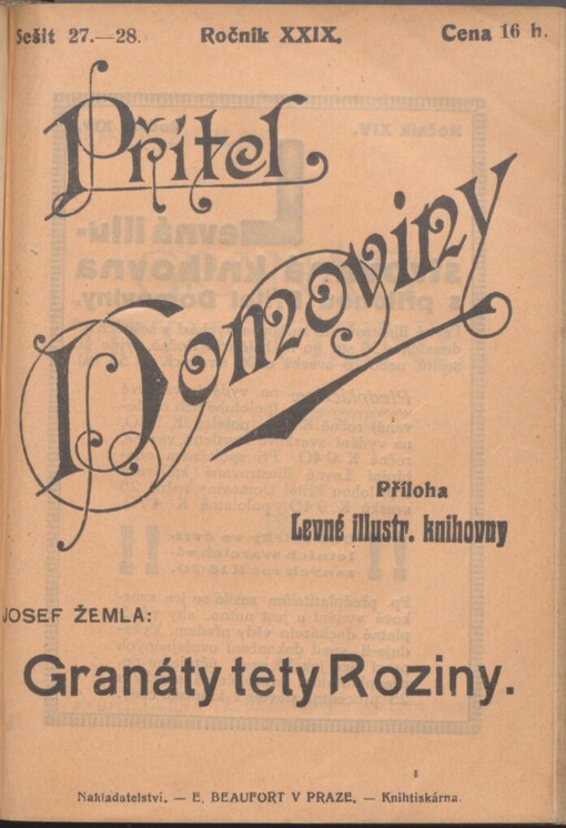 Granáty tety Roziny: veselé historie