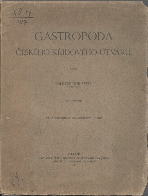 Gastropoda českého křídového útvaru