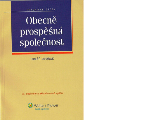 Obecně prospěšná společnost, 3., dopl. a aktualiz. vyd.
