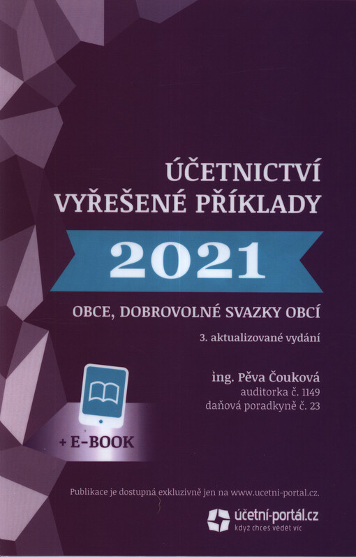 Účetnictví - vyřešené příklady 2021 : obce, dobrovolné svazky obcí