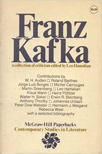 Franz Kafka (Contemporary Studies in Literature)