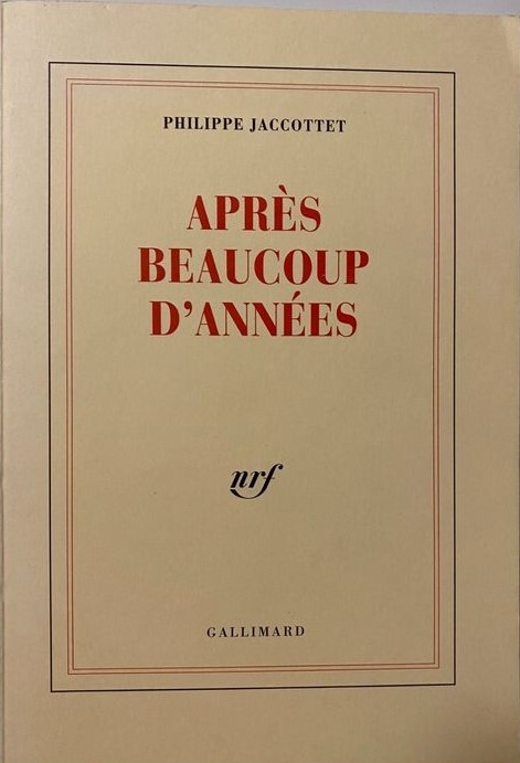 Apres beaucoup d´années