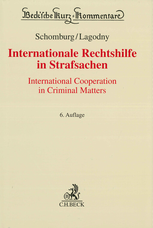 Internationale Rechtshilfe in Strafsachen