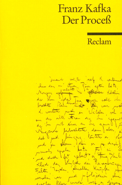 Der Process : Roman
