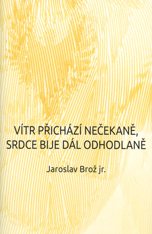 Vítr přichází nečekaně, srdce bije dál odhodlaně