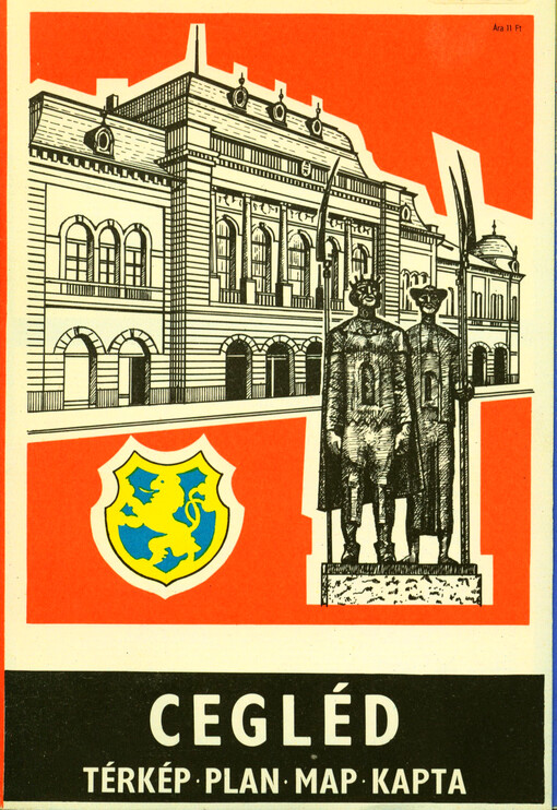 Cegléd : térkép = Plan = map = karta