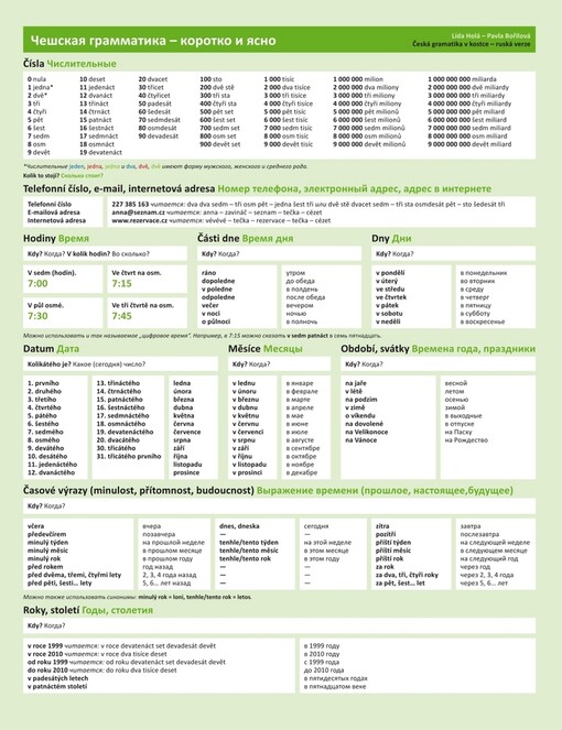Češskaja grammatika - korotko i jasno = Česká gramatika v kostce : ruská verze