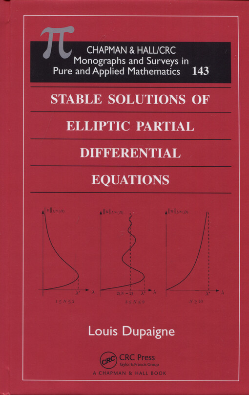 Stable solutions of elliptic partial differential equations