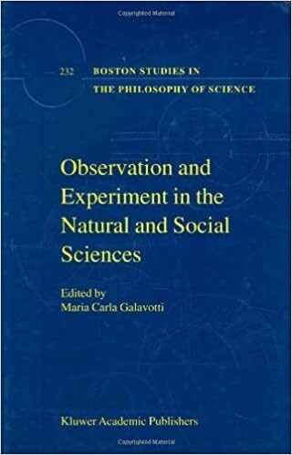 Observation and Experiment in the Natural and Social Sciences (Boston Studies in the Philosophy of Science)