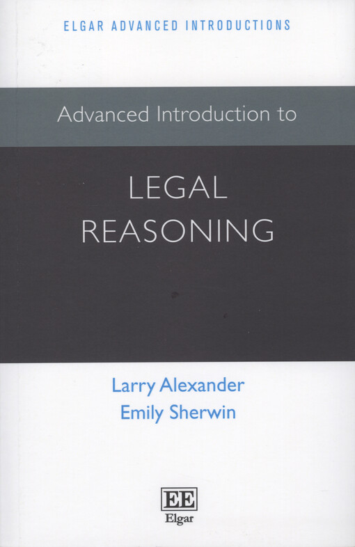 Advanced introduction to legal reasoning