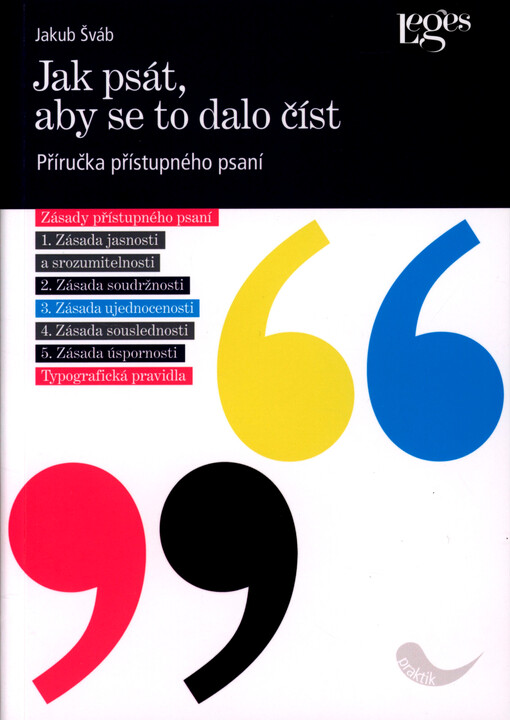 Jak psát, aby se to dalo číst: příručka přístupného psaní