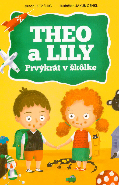 Theo a Lily. Prvýkrát v škôlke