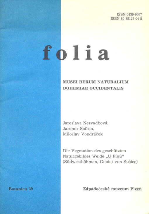 Des Vegetation des geschützten Naturgebildes Weide 