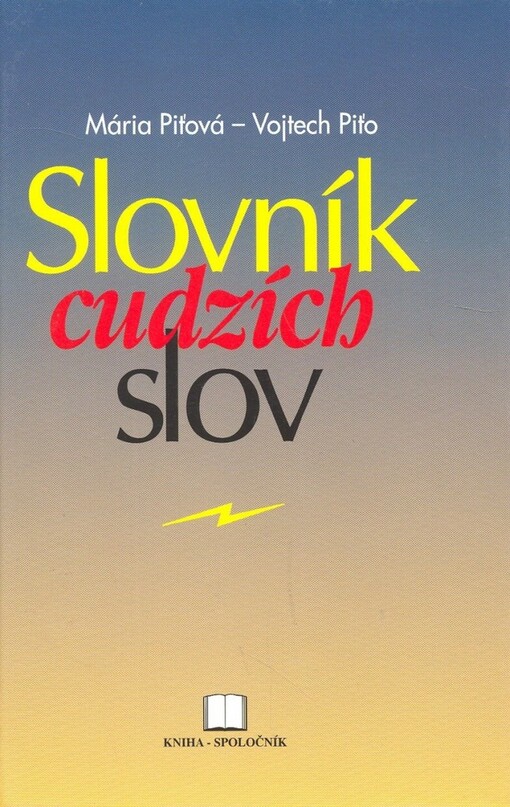 Slovník cudzích slov: Mária Piťová