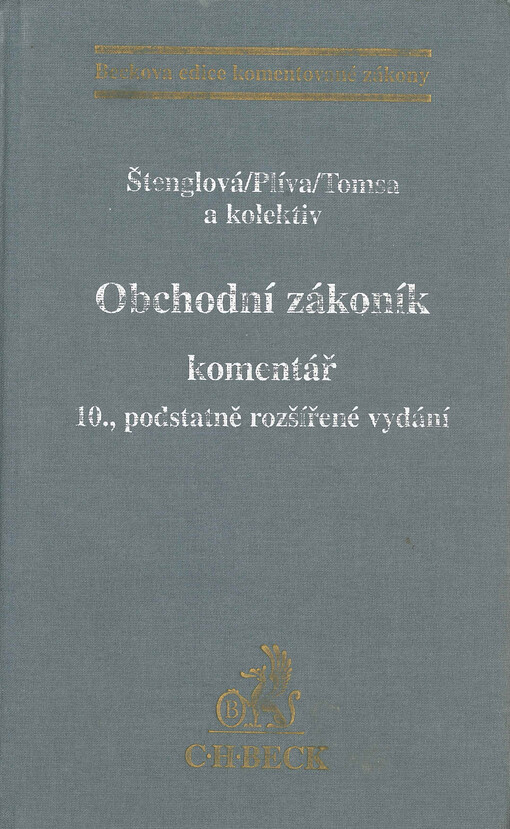 Obchodní zákoník : komentář