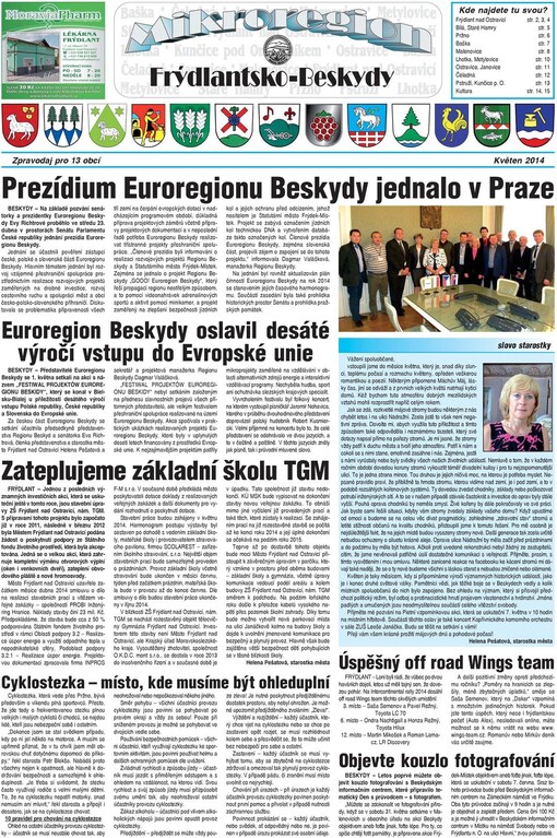 Mikroregion Frýdlantsko-Beskydy : zpravodaj pro 13 obcí