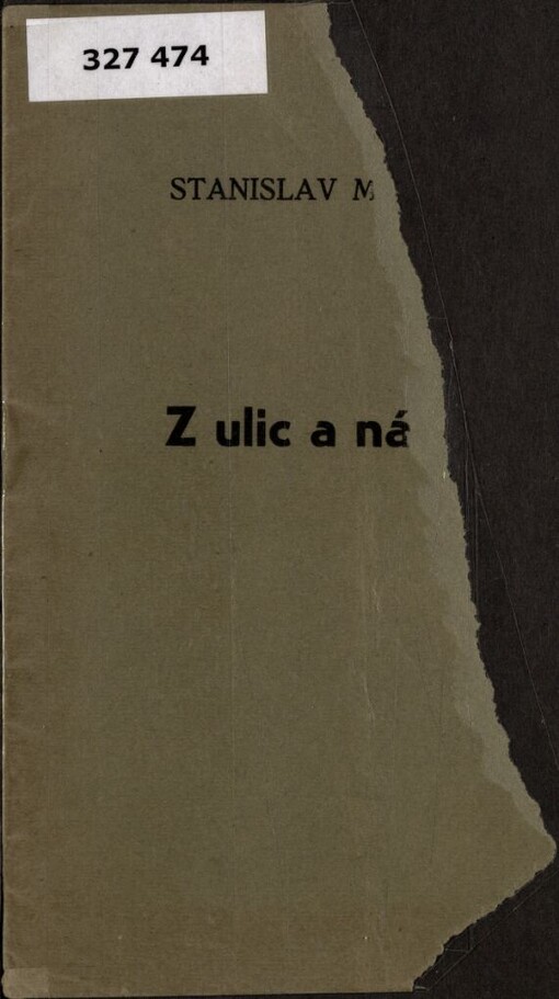 Z ulic a nároží :veršíky z doby zrodu naší svobody vylepované na ulicích Jaroměřska