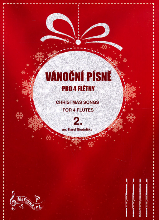 Vánoční písně pro 4 flétny. 2