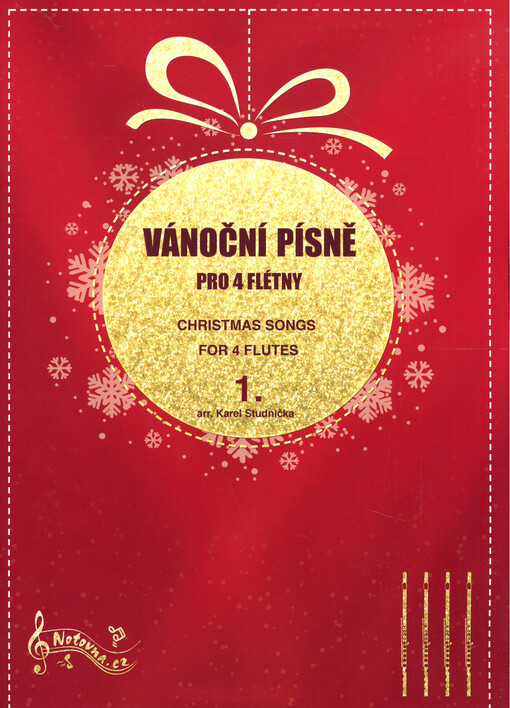 Vánoční písně pro 4 flétny. 1