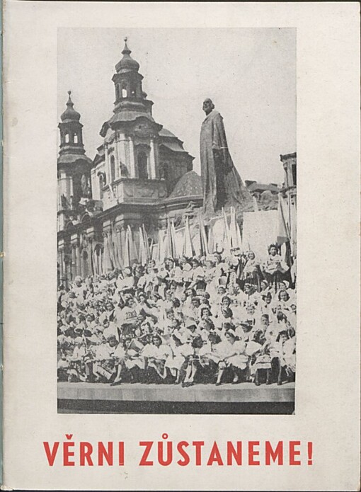 Pamětní list, vydaný u příležitosti výstavy podkrkonošského kraje 1947 v Nové Pace :ke sjezdu mladých národních socialistů kraje Královéhradeckého ve dnech 26. a 27. července 1947