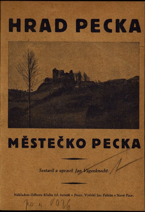 Hrad Pecka ;Městečko Pecka
