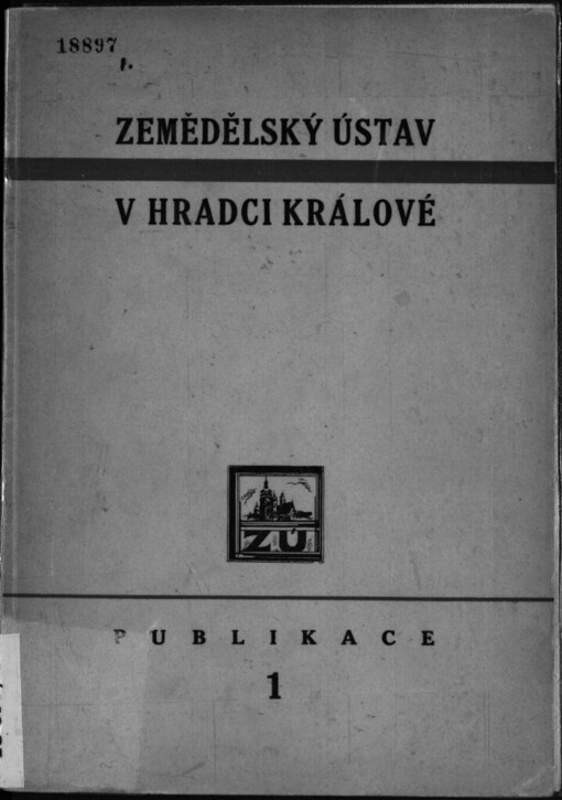 Zemědělský ústav pro kulturní a hospodářské povznesení severovýchodních Čech v Hradci Králové